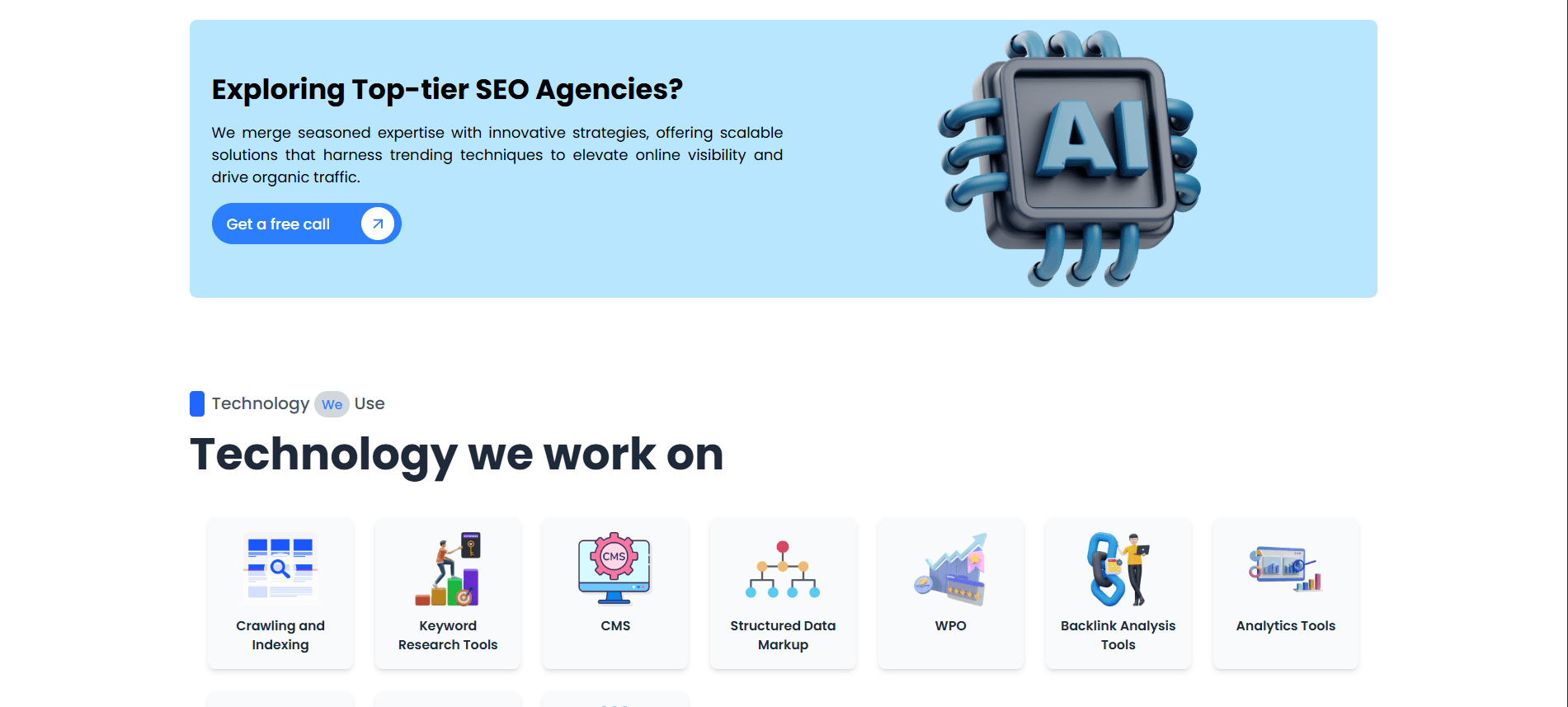 Marketservo Digital Marketing Website portfolio preview